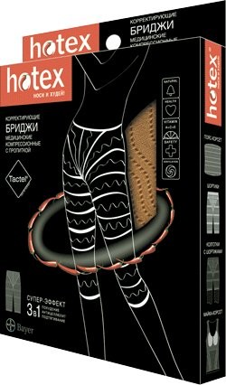 Hotex Бриджи для похудения (бежевые)