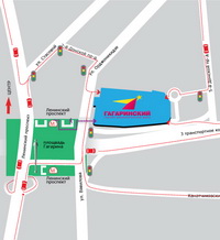 Как проехать в Гагаринский