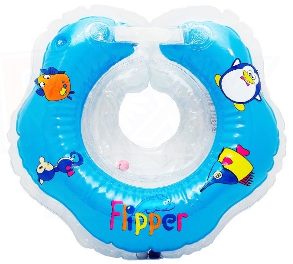Круг надувной на шею детский Roxy-Kids Flipper (0-2 года)