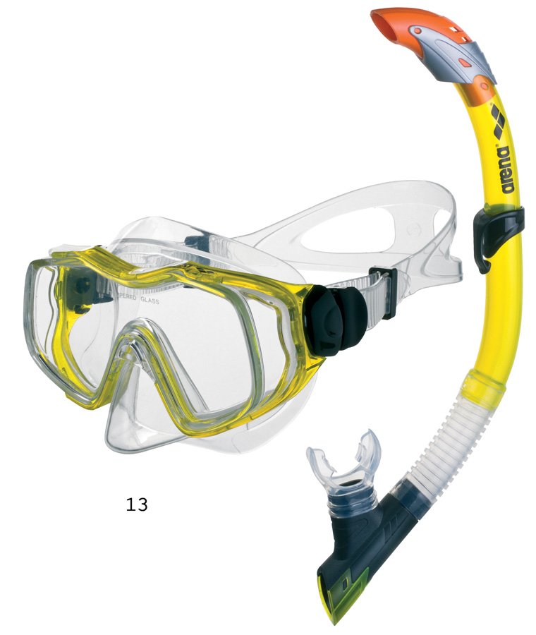 Маска и трубка детские Arena Discovery Junior Mask+Snorkel