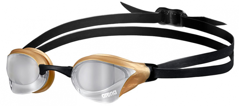 Очки для плавания Arena Cobra Core Swipe Mirror Gold/Silver - 530