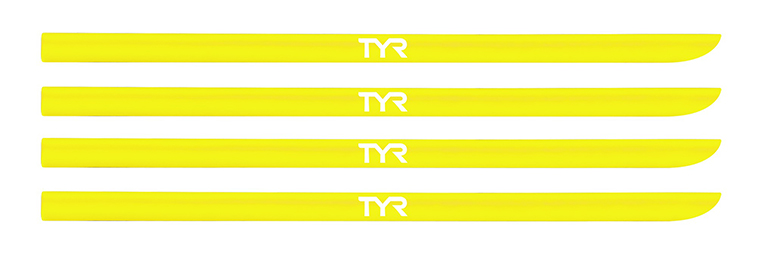 Резинки запасные для лопаток TYR Hand Paddle Strap Kit (набор, 4 шт)
