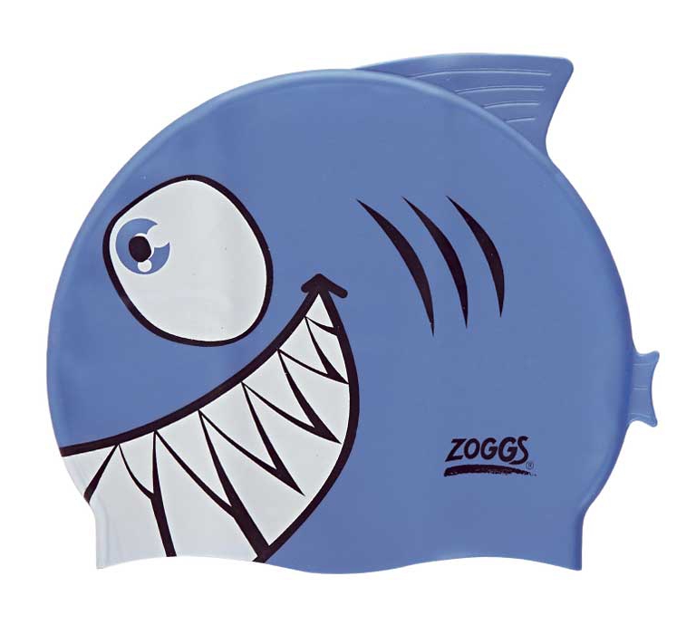 Шапочка для плавания детская ZOGGS Character Silicone Fish (6-14 лет)