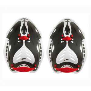 Лопатки для плавания Speedo Biofuse Power Paddle, Black/Red