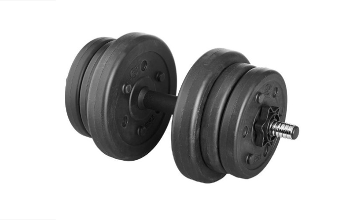 Гантель разборная Lite Weights, 10 кг (1 шт.)