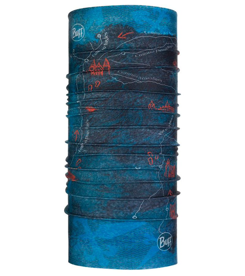 Спортивный шарф (снуд) Buff CoolNet UV+ Peninsula Denim