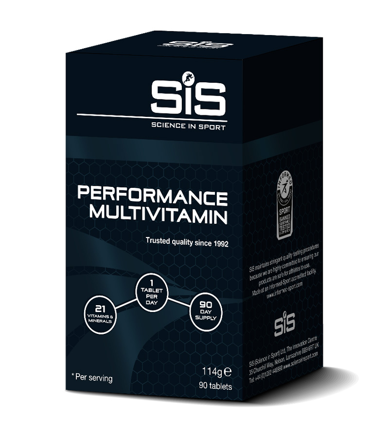 Витамины SiS Performance Multivitamin, 114 грамм (90 капсул)