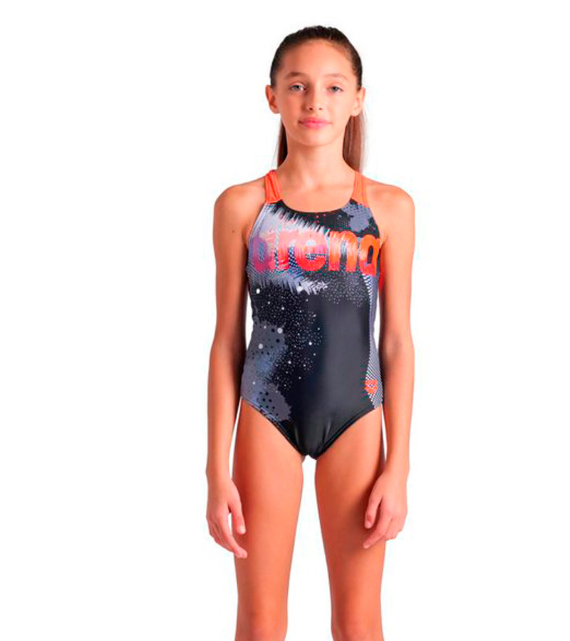 Купальник слитный детский Arena Light Tricks Swim Pro Jr