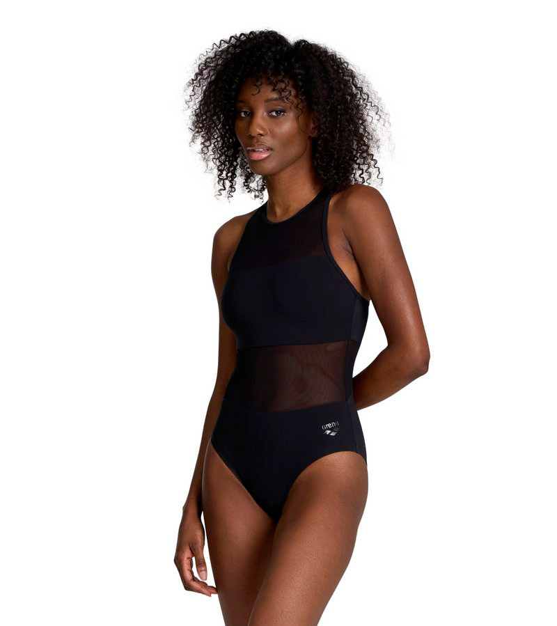 Купальник слитный Arena Mesh Panel Vent Back