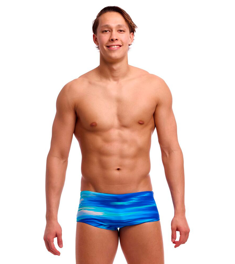 Плавки мужские Funky Trunks Sidewinder Sea Breeze