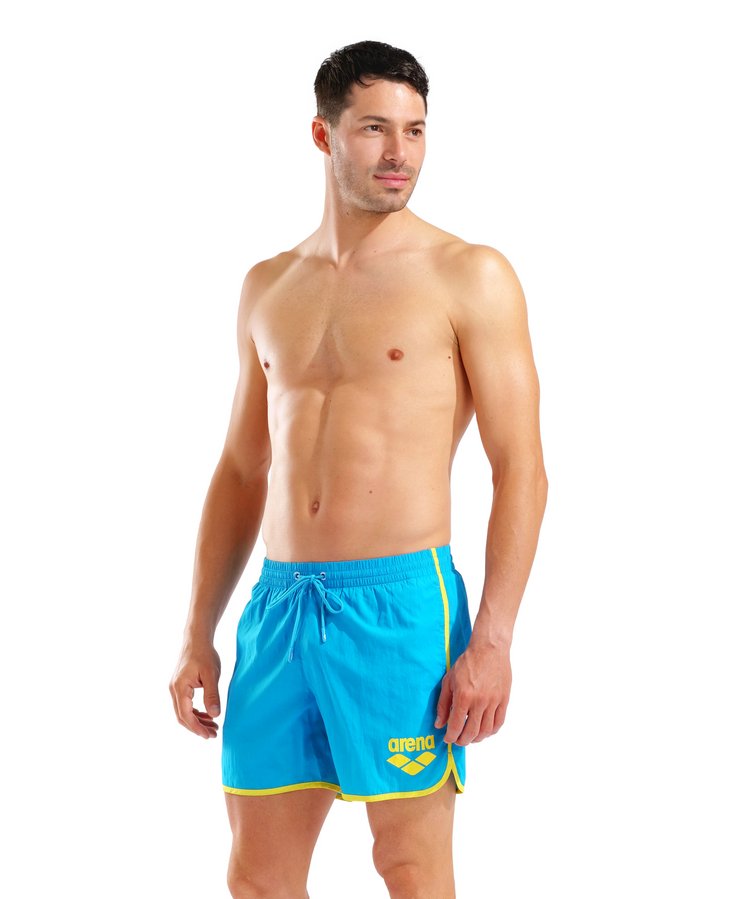 Шорты мужские плавательные Arena Big Logo Borders Beach Short