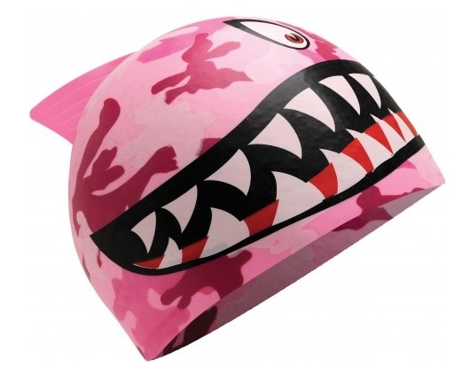 Шапочка для плавания детская TYR Shark Cap