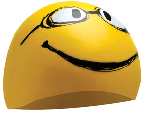 Шапочка для плавания TYR Smiley Cap