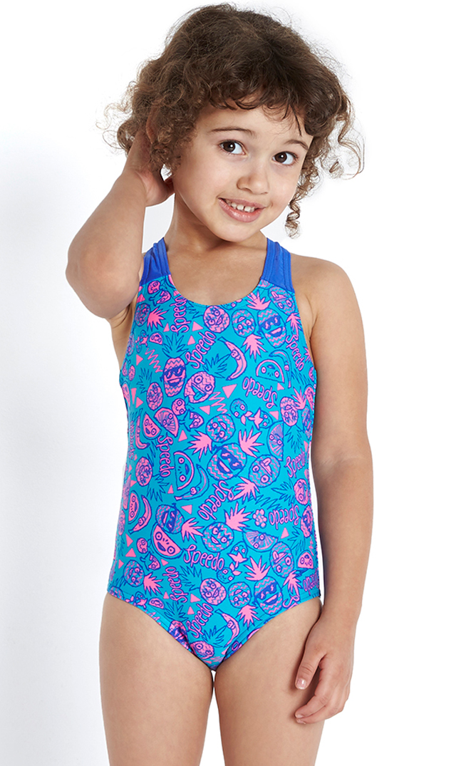 Купальник слитный детский Speedo Fruitparty Essential Allover AW16