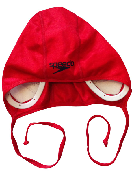 Speedo Шапочка для водного поло (красный)