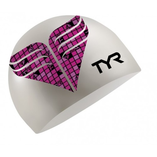 Шапочка для плавания TYR Pink Sil Cap