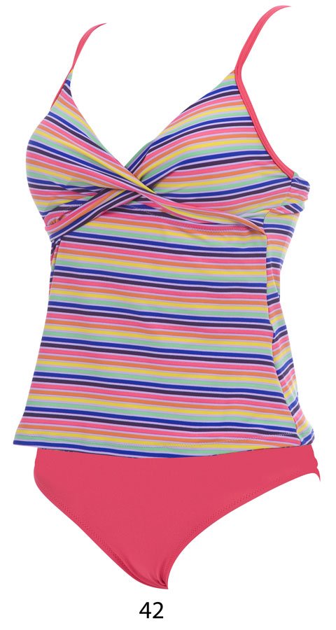 Купальник Arena пляжный Rainbow cross tankini