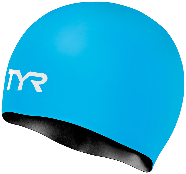 Шапочка для плавания двусторонняя TYR Silicone Reversible Cap