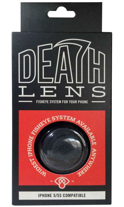 Чехол Death Lens для iPhone 5/5S с фото-линзой Fish Eye  