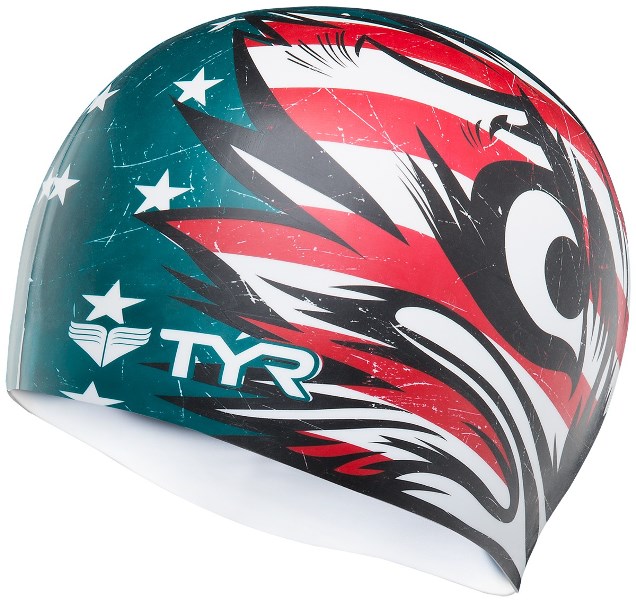 Шапочка TYR плавательная Patriot