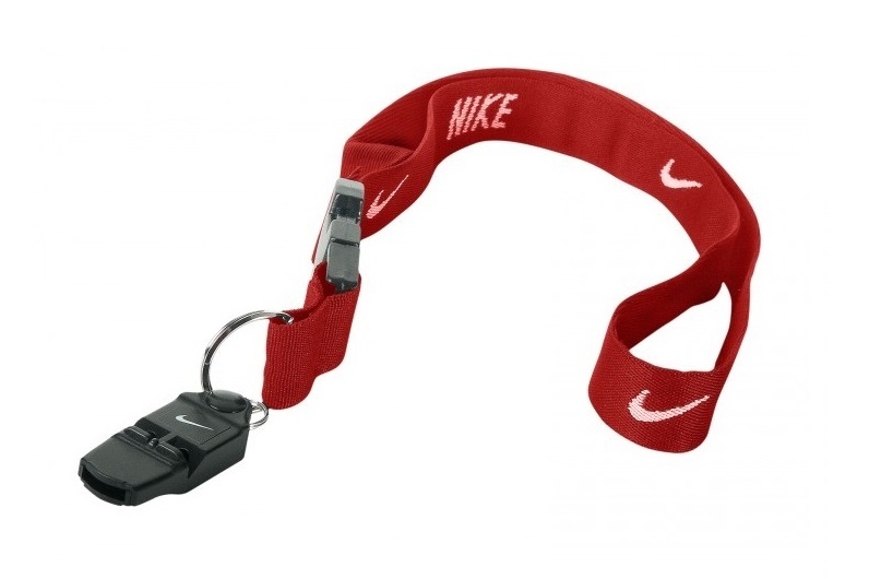 Nike Свисток на шею со съемным ремешком Pro Neck Whistle (75 см)