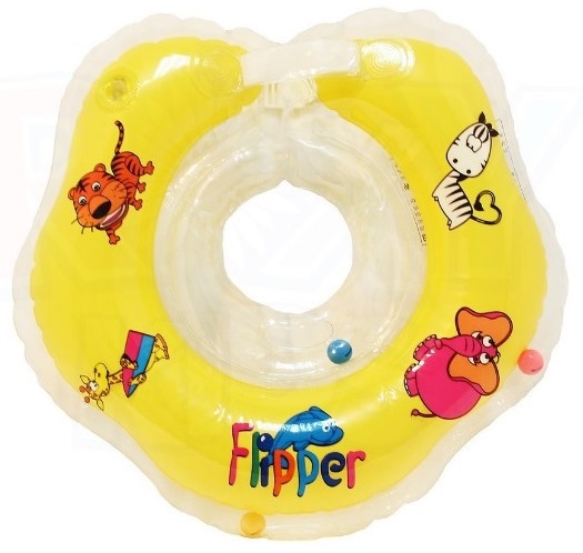 Круг надувной на шею детский Roxy-Kids Flipper (0-2 года)