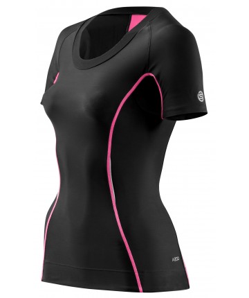 SKINS Футболка с коротким рукавом А200 Women's Short Sleeve Compression Top