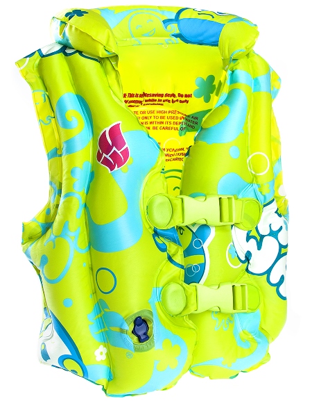 Жилет для плавания детский MadWave Swimvest Mad Bubbles
