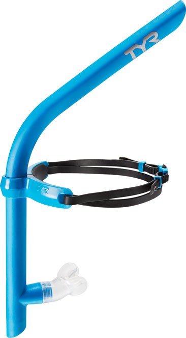 Трубка для плавания детская TYR Ultralight Junior Snorkel (8-12 лет)