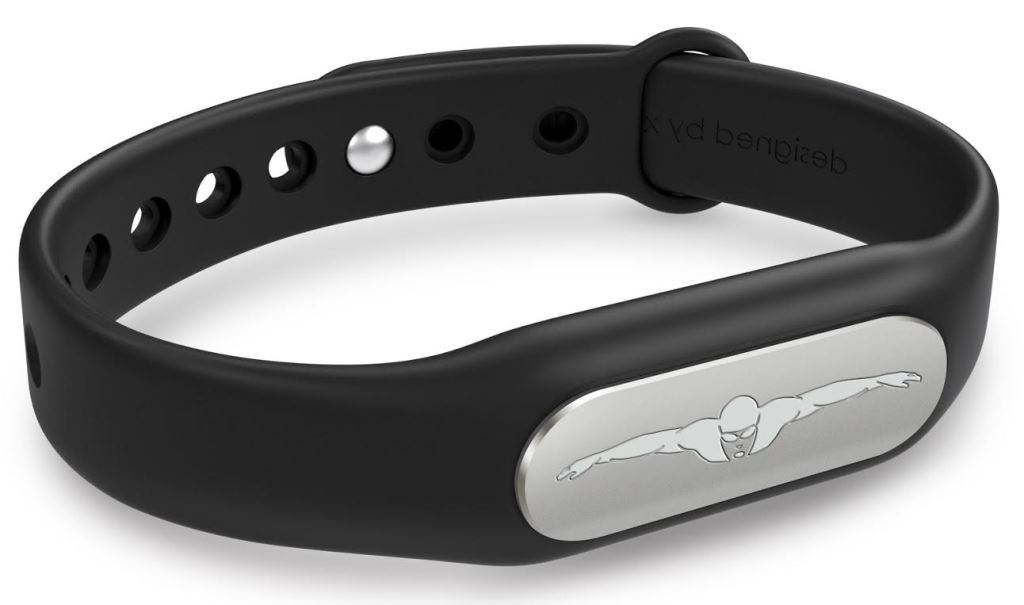 Xiaomi Фитнес-браслет Mi Band с гравировкой "Пловец"