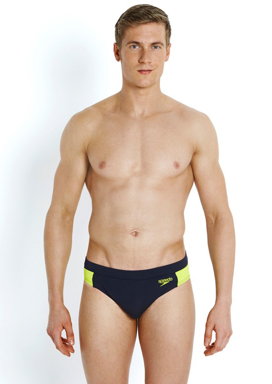 Плавки мужские Speedo Logo Graphic Splice 7cm Brief