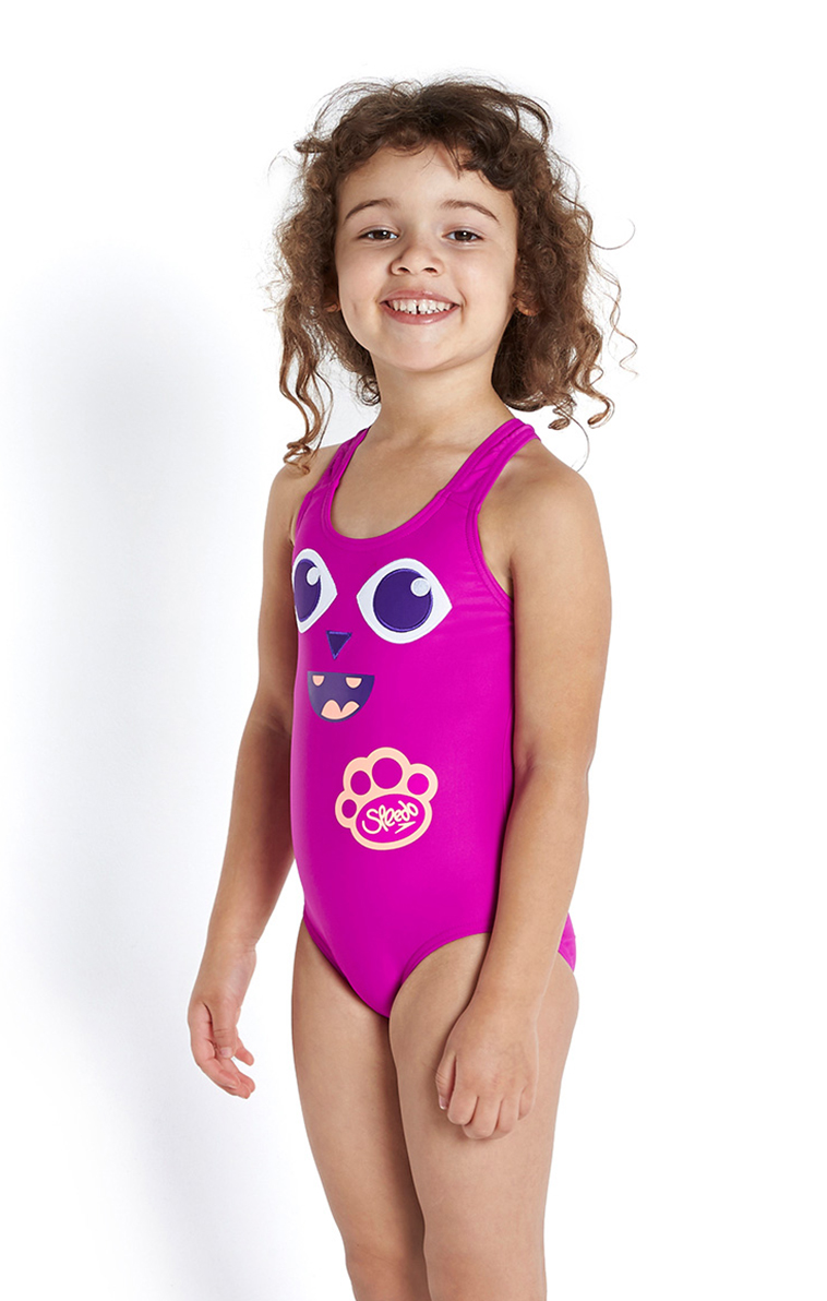 Купальник слитный Speedo детcкий Bamboobeach Essential Applique