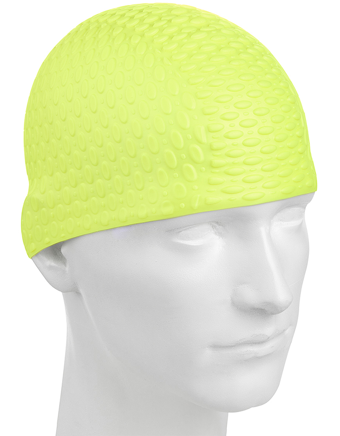 Шапочка для плавания MadWave Silicone Bubble