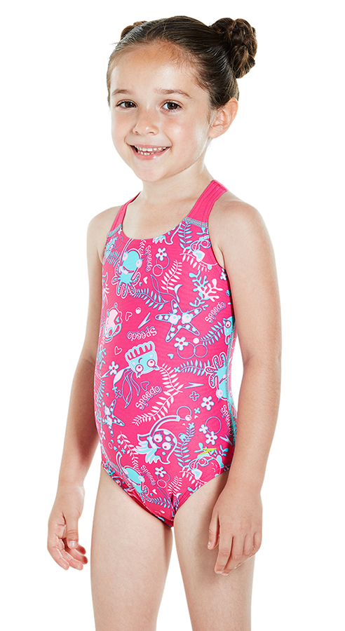 Купальник слитный детский Speedo Seasquad Allover