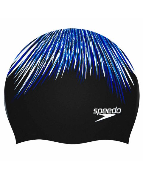 Шапочка для плавания (для длинных волос) Speedo Long Hair Cap Printed