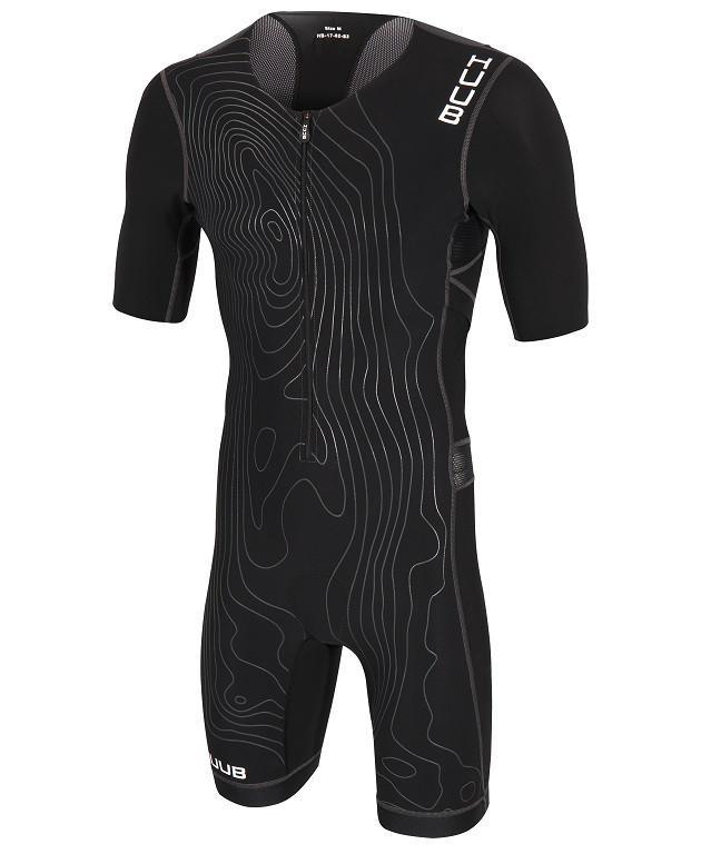 Стартовый костюм для триатлона с велопамперсом мужской (трисьют) HUUB Norseman X-Treme Trisuit