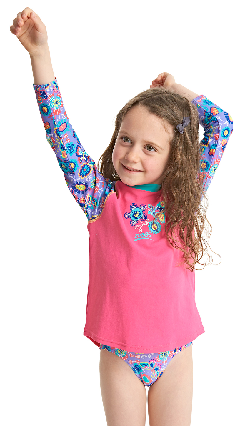Топ детский ZOGGS Wild Zip Sun Top