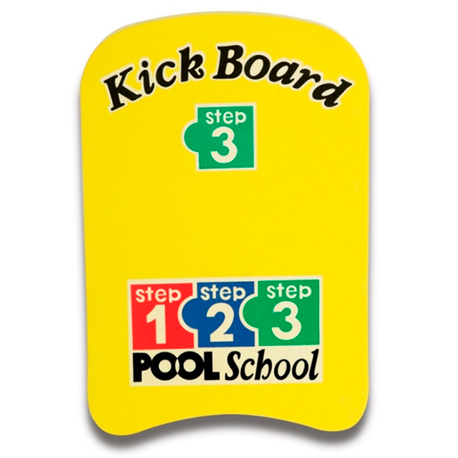 Доска для плавания детская Intex Kickboard Pool School Step 3