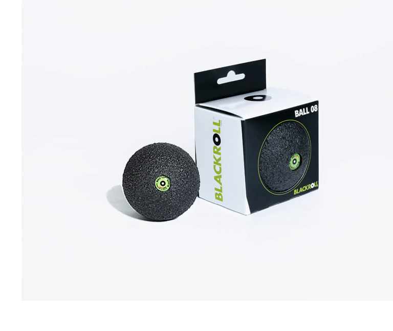 Мяч (шар) массажный одинарный (8 см) BLACKROLL Ball 