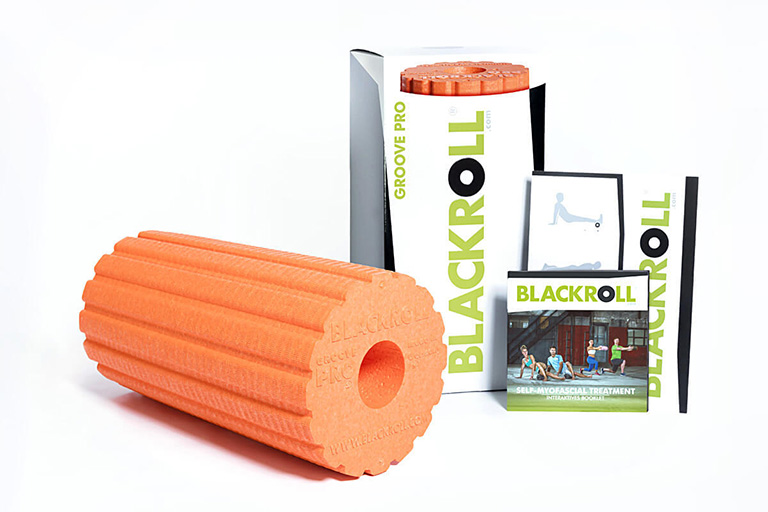 Массажный ролик рифленый (жесткий, 30 см) BLACKROLL Pro Groove