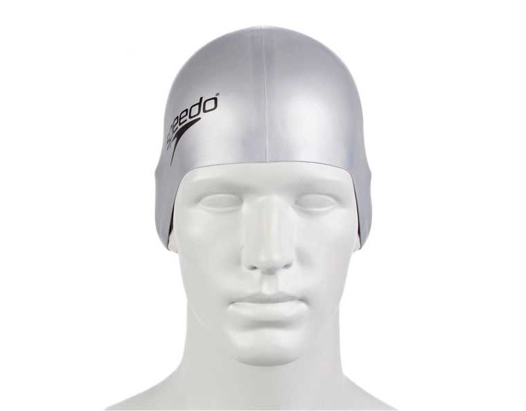 Speedo plain shop flat silicone cap