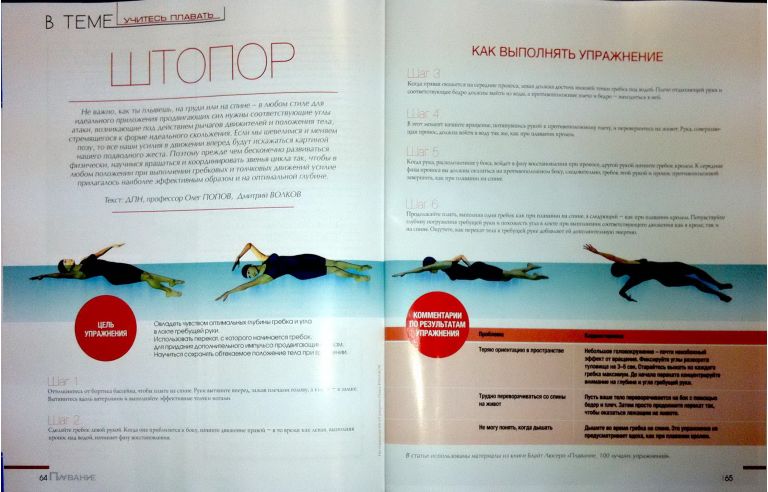 Дневник пловца образец