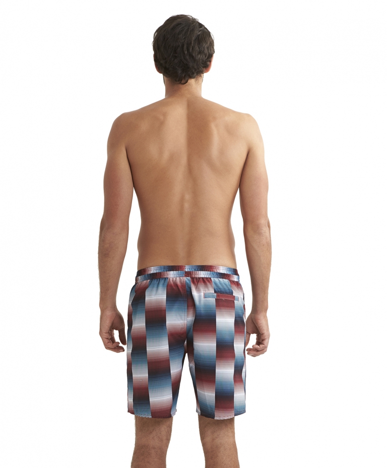 Printed Check Leisure 18'' Watershort