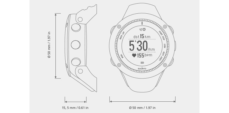 Suunto Ambit3 Run Black