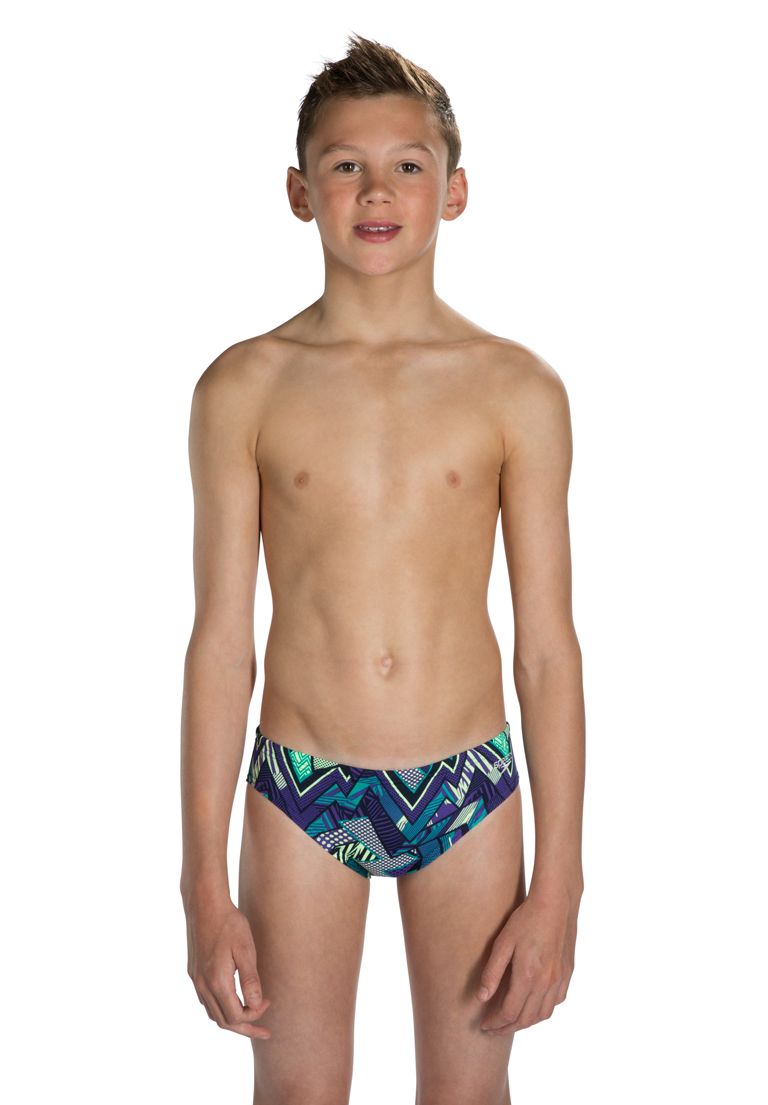 Speedo Плавки детские Electro Camo Allover 6.5cm Brief