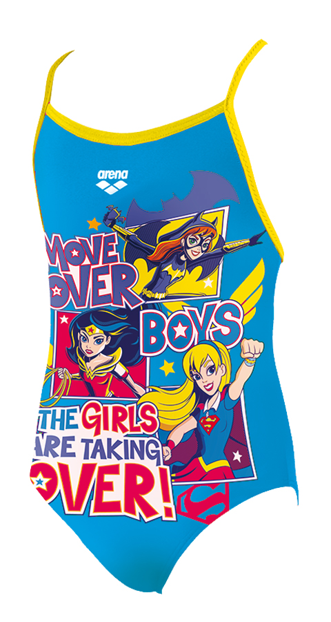 Купальник слитный детский Arena Girls Power Kids