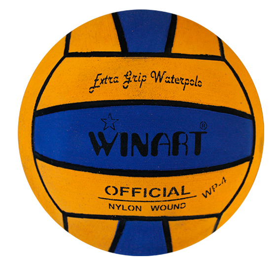 Мяч для водного поло Winart Stripped Yellow (размер 4)