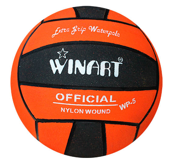 Мяч для водного поло Winart Stripped Orange (размер 5)
