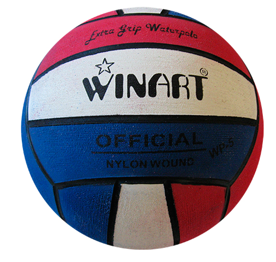 Мяч для водного поло Winart Stripped Red (размер 5)