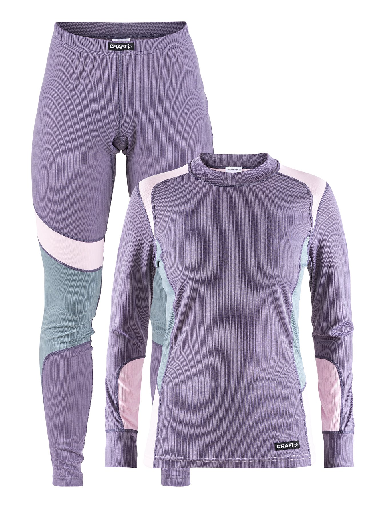 Зимнее термобелье женское Craft Baselayer (комплект рубашка+брюки)